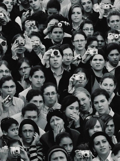 Man in Crowd