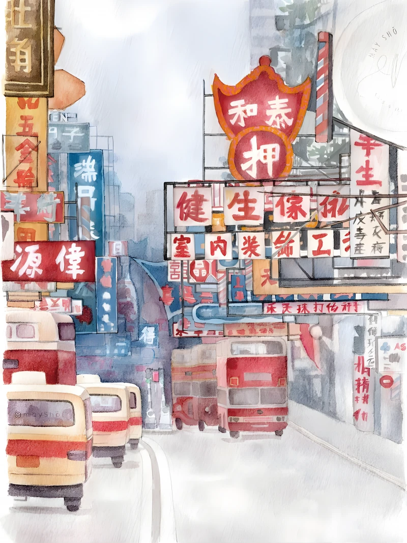 Street in 80-90s