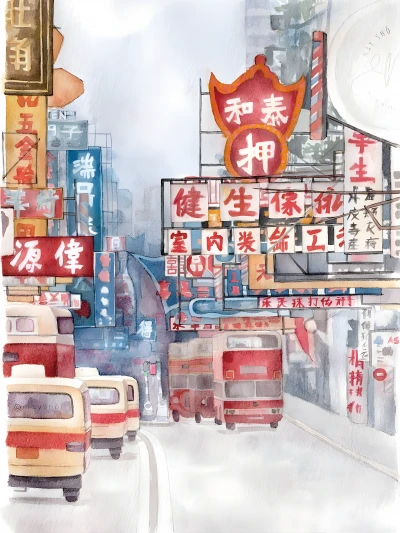 Street in 80-90s